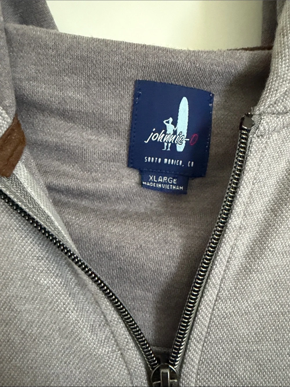 Men's Lightweight Zip-Up Hoodie - Gray